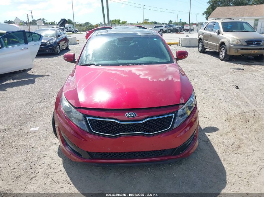 2013 Kia Optima Sx VIN: 5XXGR4A61DG245165 Lot: 43394026