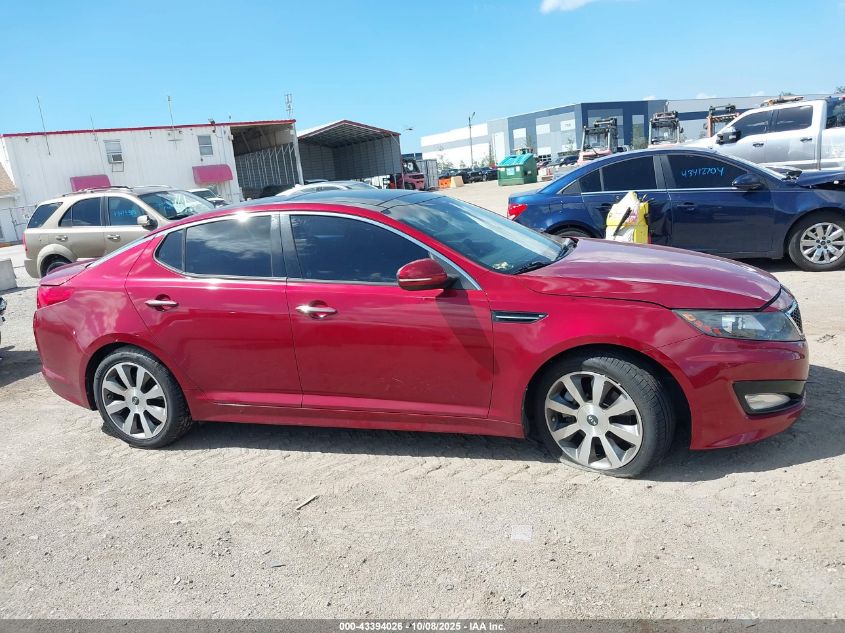 2013 Kia Optima Sx VIN: 5XXGR4A61DG245165 Lot: 43394026