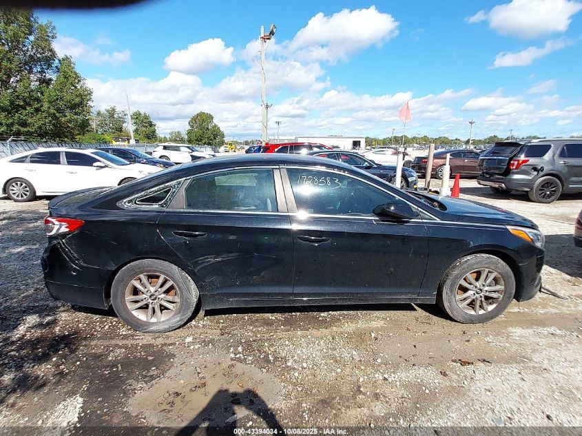 2017 Hyundai Sonata Se VIN: 5NPE24AF5HH477855 Lot: 43394034