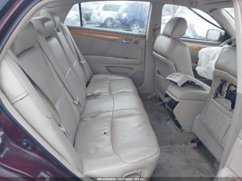 2007 Toyota Avalon Limited VIN: 4T1BK36B57U217345 Lot: 43394036