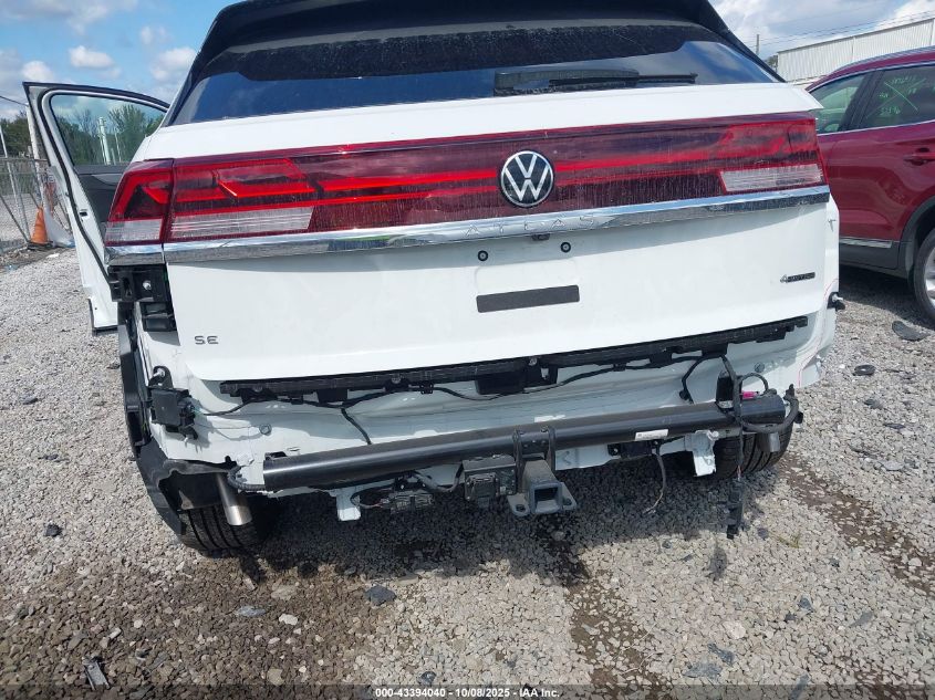 2025 Volkswagen Atlas Cross Sport 2.0T Se W/Technology VIN: 1V2KE2CA1SC225232 Lot: 43394040