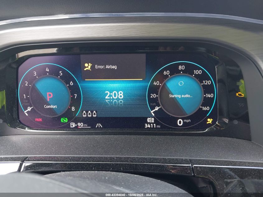 2025 Volkswagen Atlas Cross Sport 2.0T Se W/Technology VIN: 1V2KE2CA1SC225232 Lot: 43394040