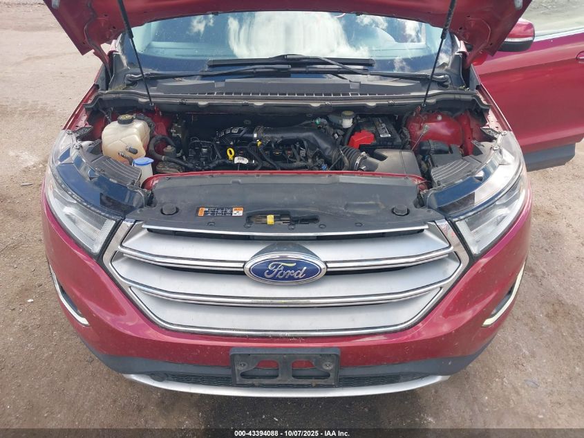 2015 Ford Edge Titanium VIN: 2FMTK4K95FBB55804 Lot: 43394088