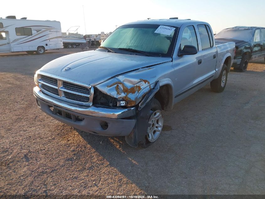 2004 Dodge Dakota Slt VIN: 1D7HG48N54S691516 Lot: 43394161