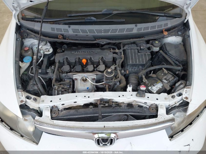 2008 Honda Civic Lx VIN: 1HGFA16598L005175 Lot: 43394164