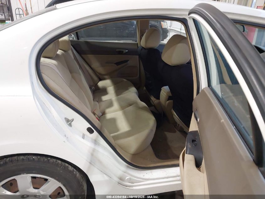 2008 Honda Civic Lx VIN: 1HGFA16598L005175 Lot: 43394164