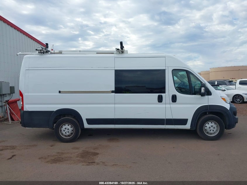 2023 Ram Promaster 3500 Cargo Van High Roof 159 Wb Ext VIN: 3C6MRVJG9PE508007 Lot: 43394169