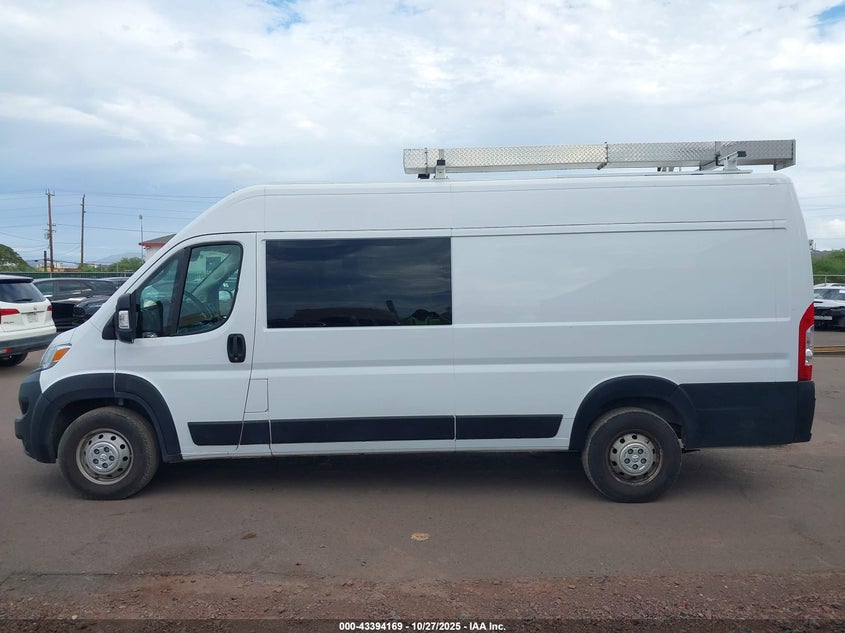 2023 Ram Promaster 3500 Cargo Van High Roof 159 Wb Ext VIN: 3C6MRVJG9PE508007 Lot: 43394169