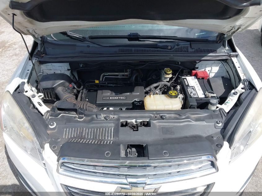 2016 Chevrolet Trax Lt VIN: KL7CJLSB2GB759593 Lot: 43394172