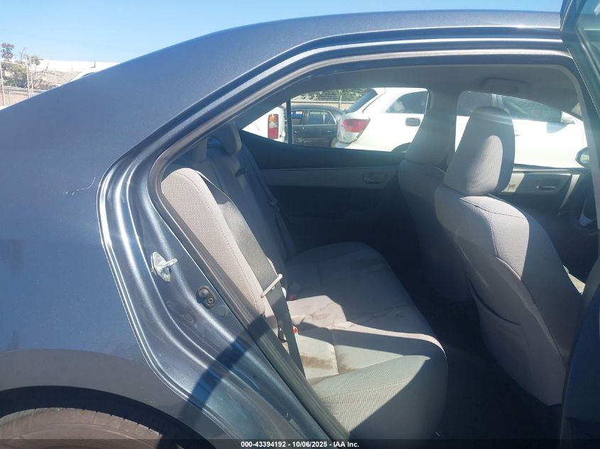 2015 Toyota Corolla Le VIN: 2T1BURHE3FC257590 Lot: 43394192