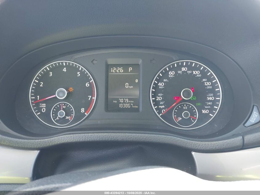 2013 Volkswagen Passat 2.5L Wolfsburg Edition VIN: 1VWAP7A35DC142329 Lot: 43394213