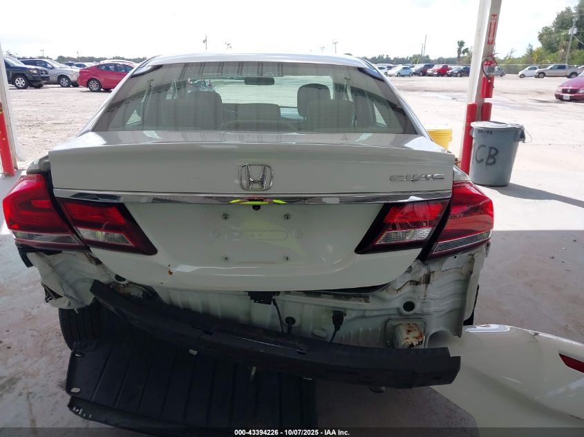 2015 Honda Civic Ex VIN: 19XFB2F83FE210038 Lot: 43394226