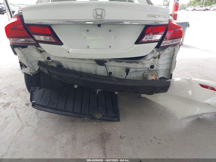 2015 Honda Civic Ex VIN: 19XFB2F83FE210038 Lot: 43394226