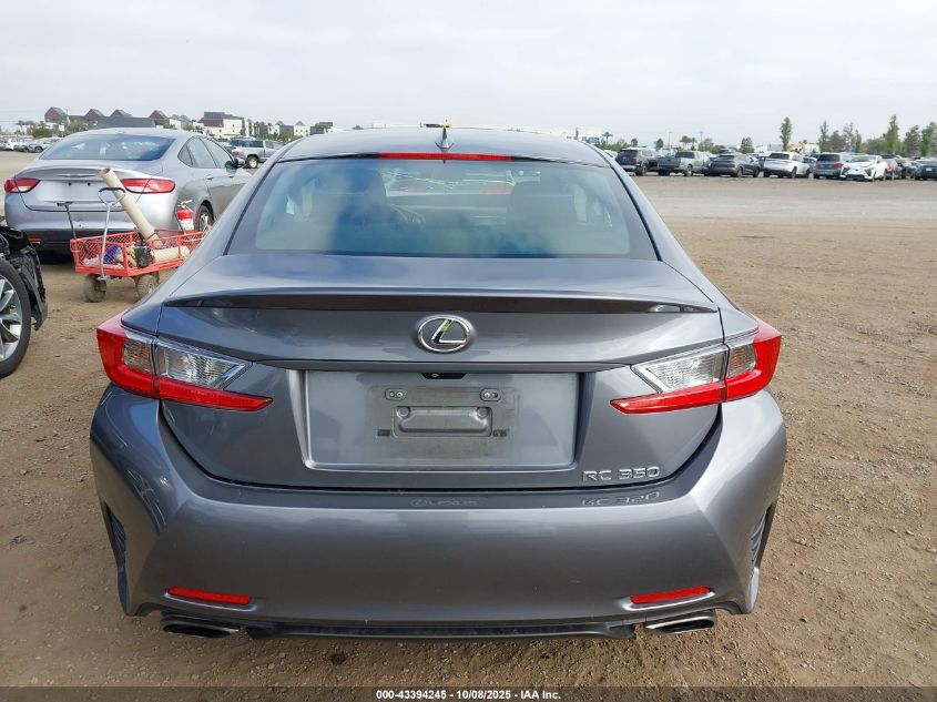 2015 Lexus Rc 350 VIN: JTHHE5BCXF5003894 Lot: 43394245