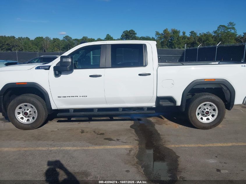 2025 GMC Sierra 2500Hd 4Wd Standard Bed Pro VIN: 1GT4ULE72SF344264 Lot: 43394274