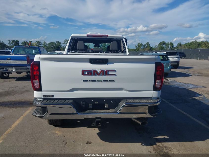 2025 GMC Sierra 2500Hd 4Wd Standard Bed Pro VIN: 1GT4ULE72SF344264 Lot: 43394274