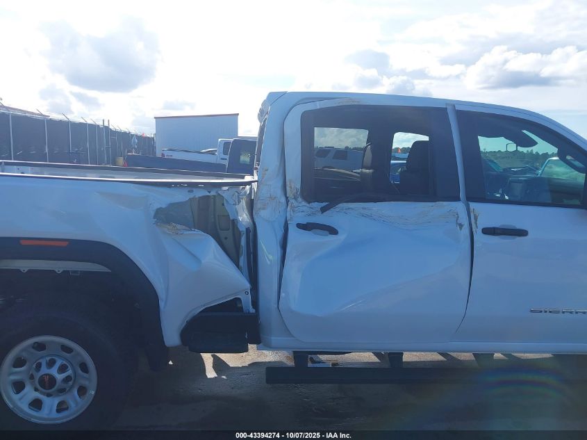 2025 GMC Sierra 2500Hd 4Wd Standard Bed Pro VIN: 1GT4ULE72SF344264 Lot: 43394274