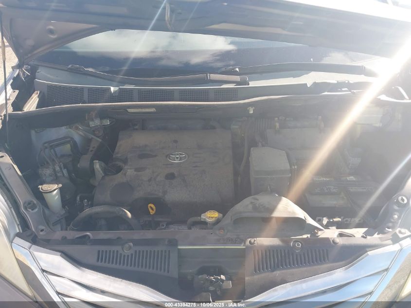 2011 Toyota Sienna Limited VIN: 5TDDK3DC7BS012874 Lot: 43394275