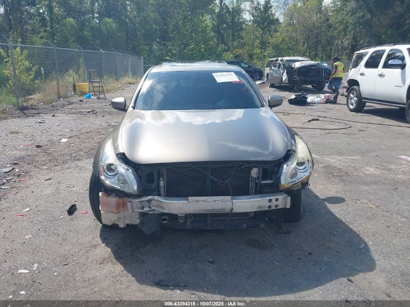 2013 Infiniti G37 Journey VIN: JN1CV6APXDM301423 Lot: 43394315