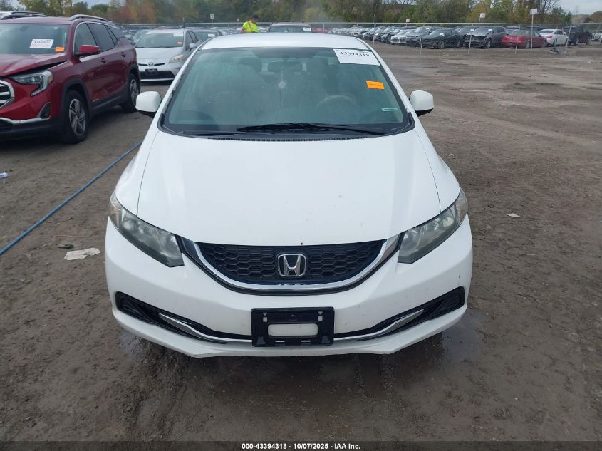 2013 Honda Civic Lx VIN: 19XFB2F52DE052469 Lot: 43394318