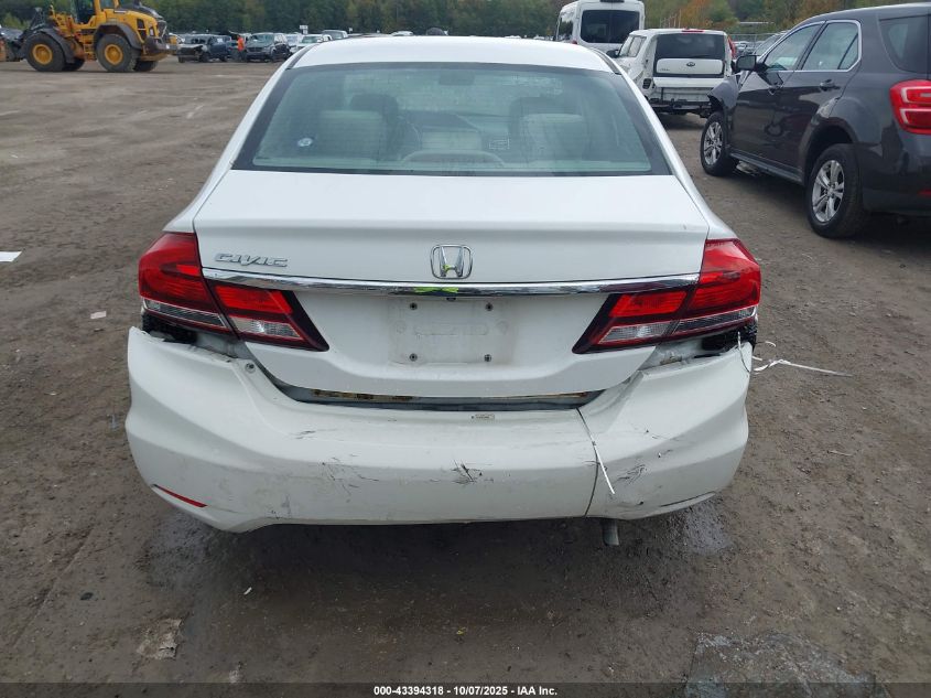 2013 Honda Civic Lx VIN: 19XFB2F52DE052469 Lot: 43394318