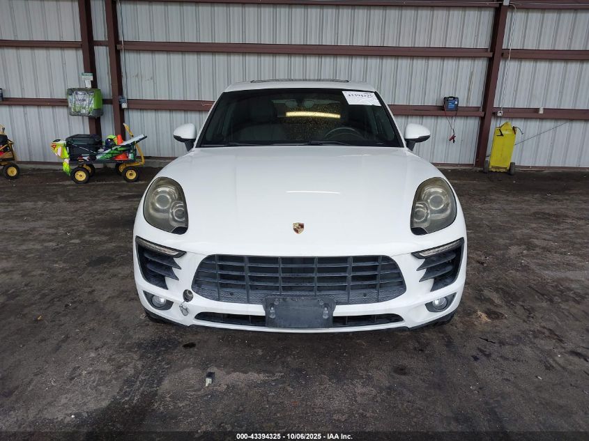 2016 Porsche Macan S VIN: WP1AB2A57GLB58993 Lot: 43394325