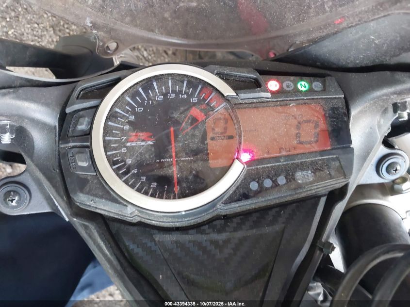 2017 Suzuki Gsx-R600 VIN: JS1GN7FAXH2101114 Lot: 43394335