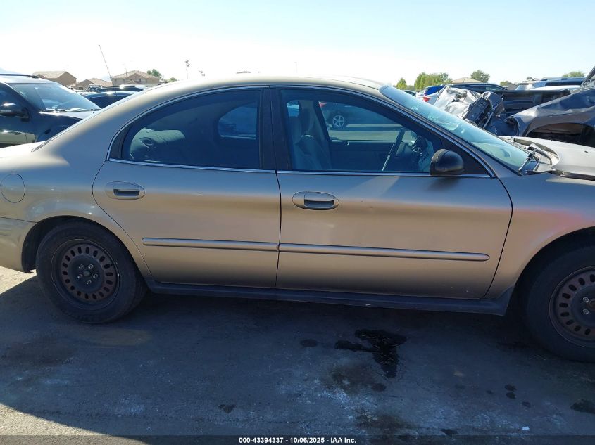 2005 Mercury Sable Gs VIN: 1MEFM50U55A627033 Lot: 43394337