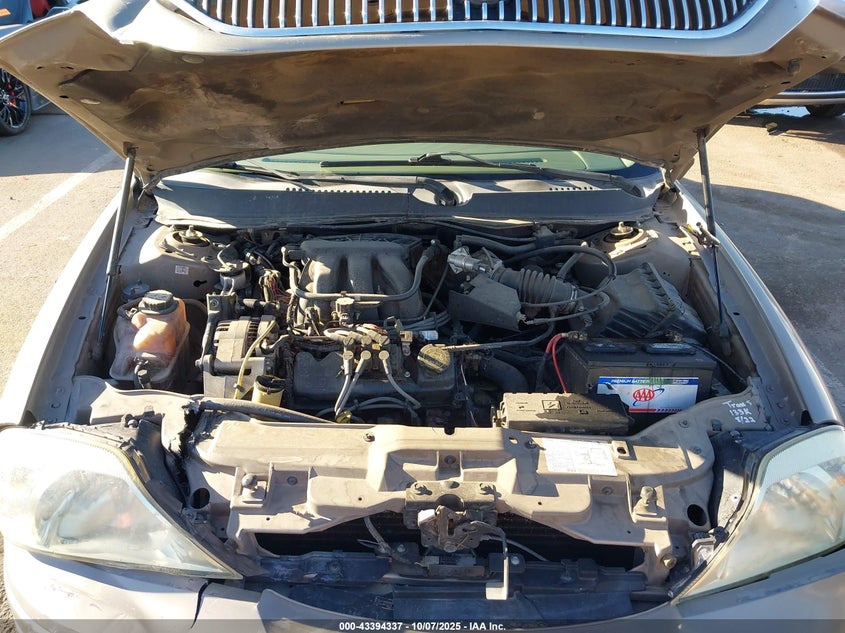 2005 Mercury Sable Gs VIN: 1MEFM50U55A627033 Lot: 43394337