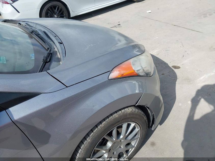 2012 Hyundai Elantra Limited (Ulsan Plant) VIN: KMHDH4AE5CU276498 Lot: 43394364