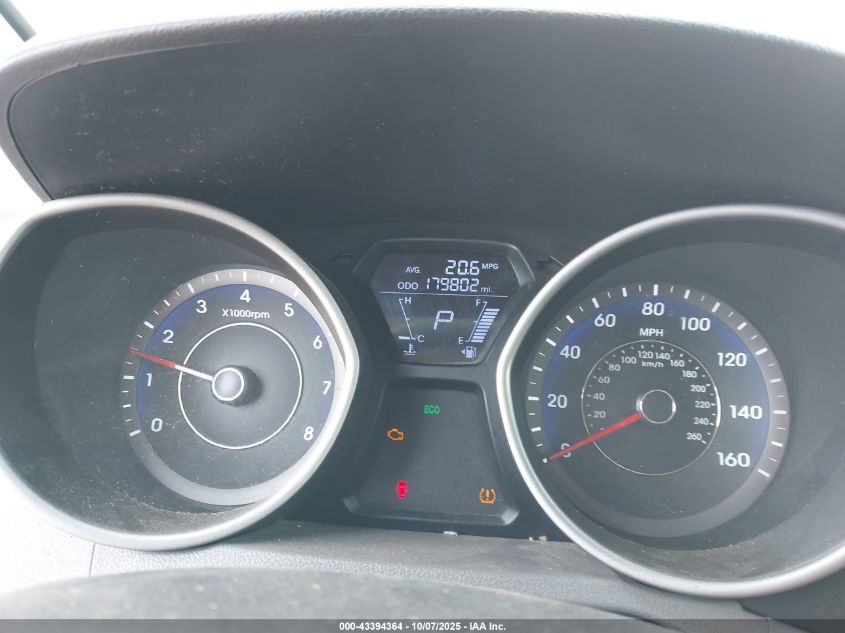 2012 Hyundai Elantra Limited (Ulsan Plant) VIN: KMHDH4AE5CU276498 Lot: 43394364