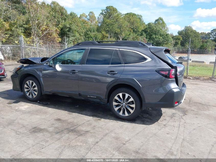 2023 Subaru Outback Limited VIN: 4S4BTANC6P3128711 Lot: 43394370