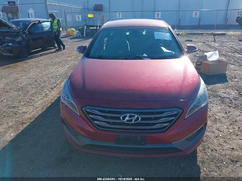 2016 Hyundai Sonata Sport VIN: 5NPE34AF8GH429844 Lot: 43394391