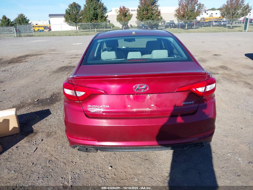 2016 Hyundai Sonata Sport VIN: 5NPE34AF8GH429844 Lot: 43394391
