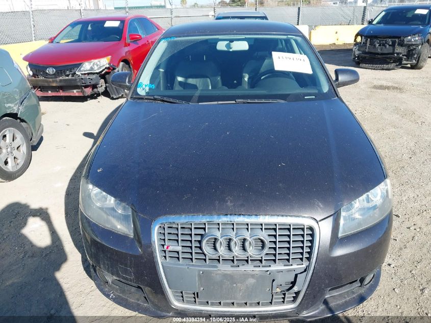 2008 Audi A3 2.0T VIN: WAUHF78P98A058574 Lot: 43394394