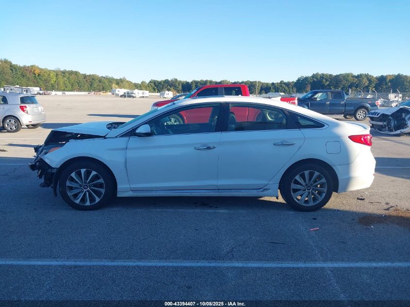 2017 Hyundai Sonata Sport VIN: 5NPE34AF6HH574866 Lot: 43394407