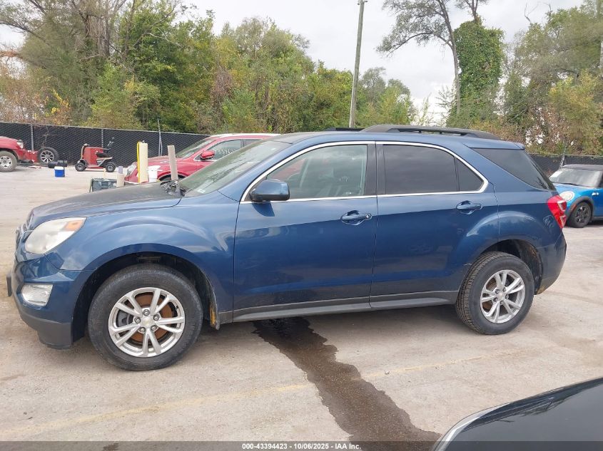 2016 Chevrolet Equinox Lt VIN: 2GNALCEK2G6165824 Lot: 43394423