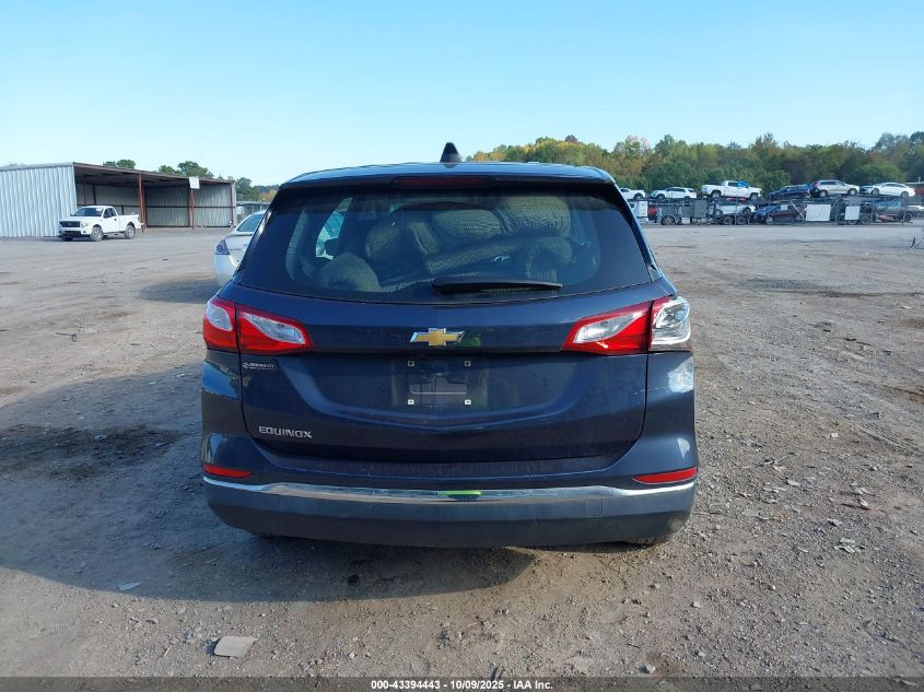 2018 Chevrolet Equinox Ls VIN: 3GNAXHEV8JL348904 Lot: 43394443