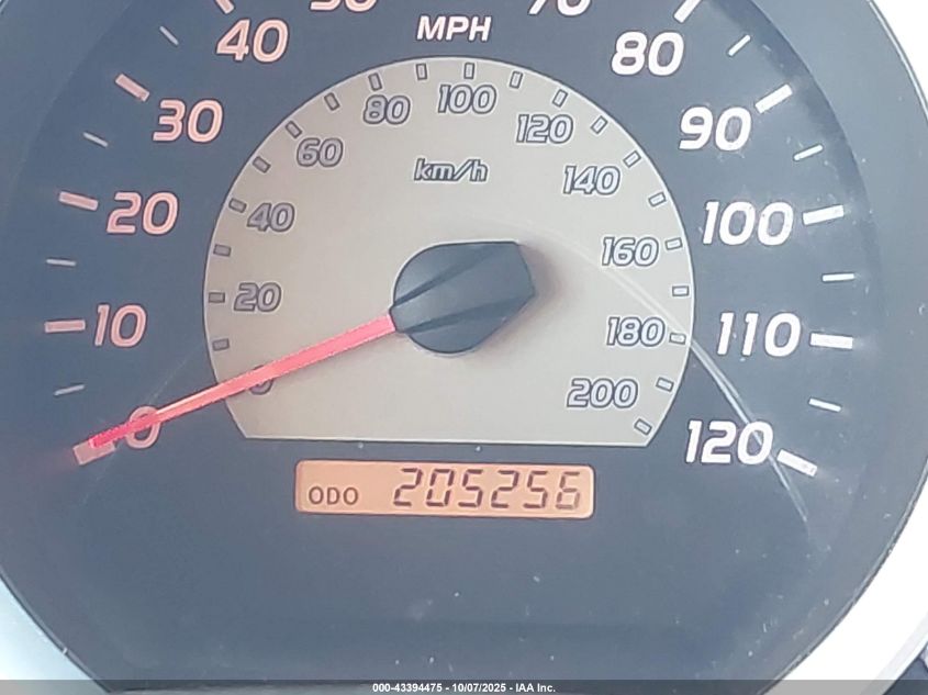 2005 Toyota Tacoma Base V6 VIN: 5TEMU52N25Z018373 Lot: 43394475