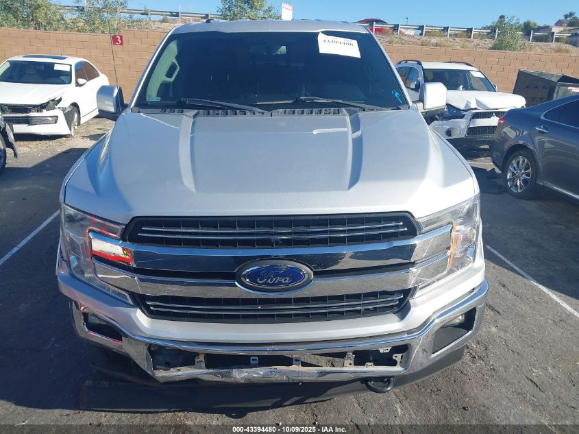 2018 Ford F-150 Lariat VIN: 1FTEW1E53JKE17391 Lot: 43394480