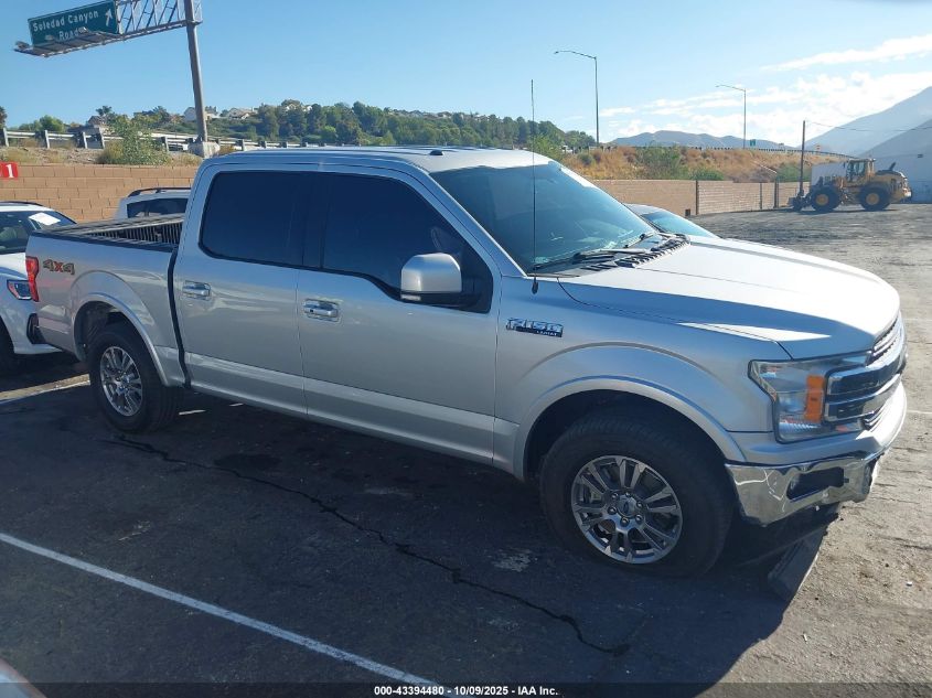 2018 Ford F-150 Lariat VIN: 1FTEW1E53JKE17391 Lot: 43394480