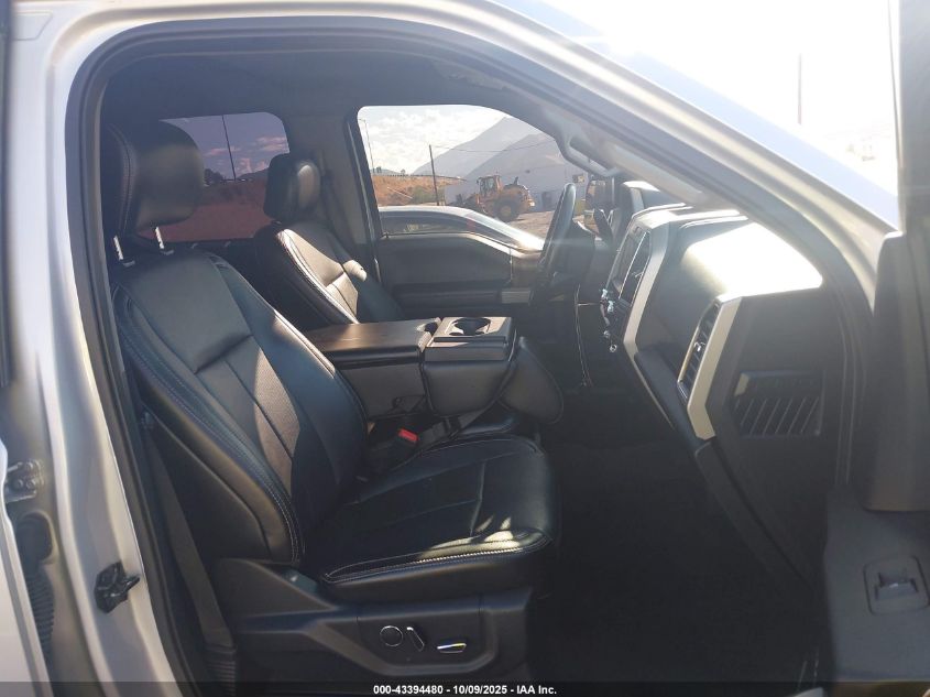 2018 Ford F-150 Lariat VIN: 1FTEW1E53JKE17391 Lot: 43394480