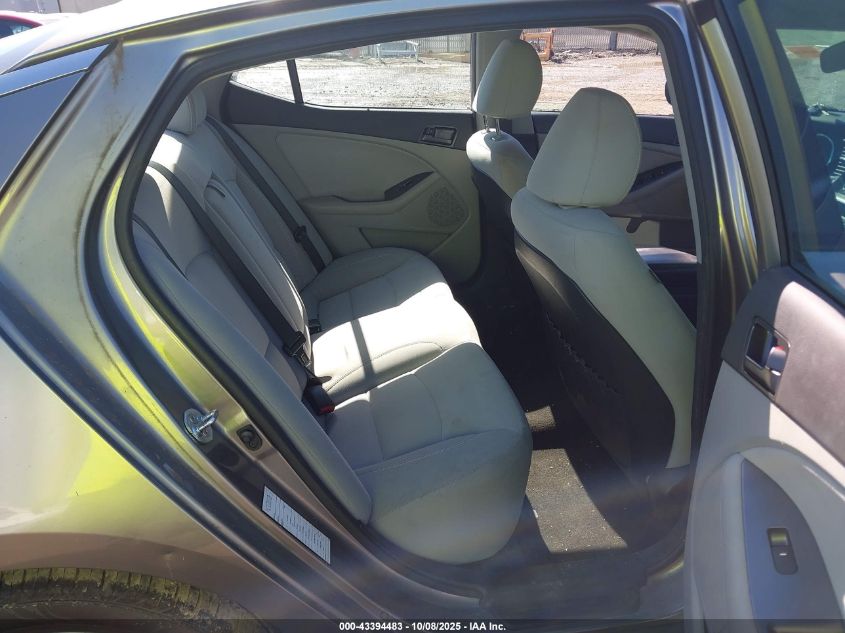 2013 Kia Optima Lx VIN: 5XXGM4A76DG184418 Lot: 43394483