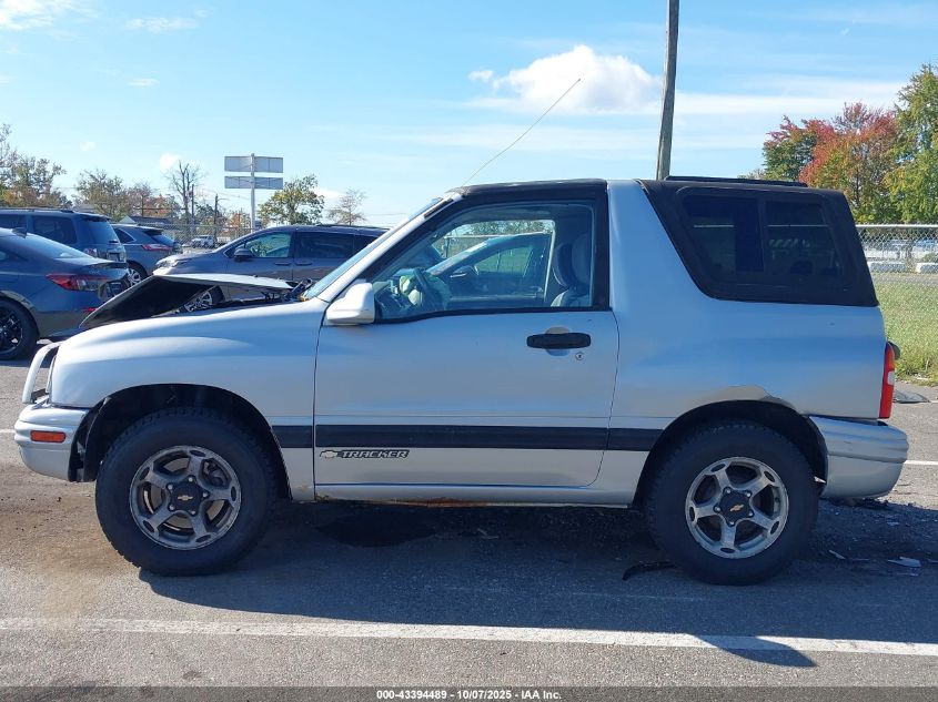 2000 Chevrolet Tracker VIN: 2CNBJ18C4Y6911263 Lot: 43394489