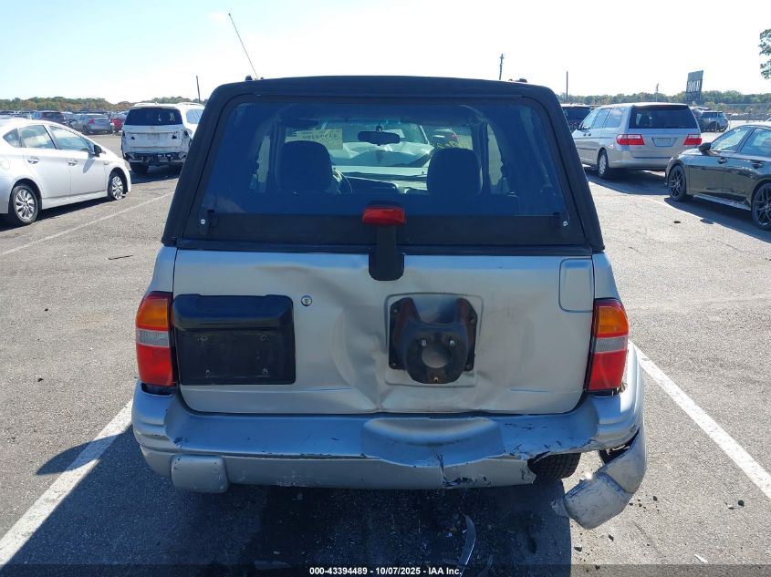 2000 Chevrolet Tracker VIN: 2CNBJ18C4Y6911263 Lot: 43394489