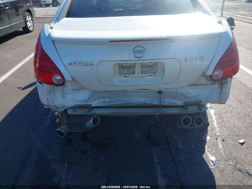 2007 Nissan Maxima 3.5 Se VIN: 1N4BA41E37C857208 Lot: 43394506