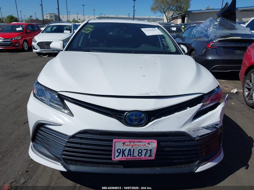 2024 Toyota Camry Hybrid Le VIN: 4T1C31AK8RU626200 Lot: 43394513