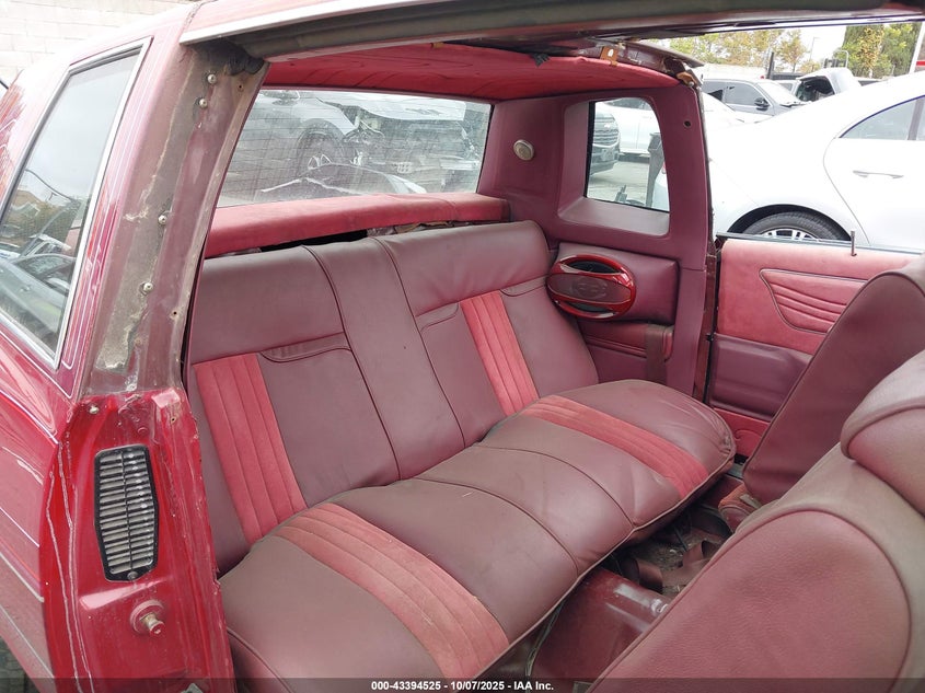 1984 Chevrolet Monte Carlo VIN: 1G1AZ37H2ER200252 Lot: 43394525