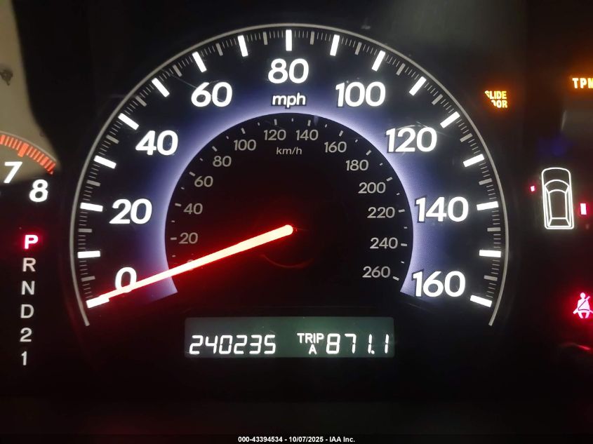 2008 Honda Odyssey Ex VIN: 5FNRL38408B069436 Lot: 43394534