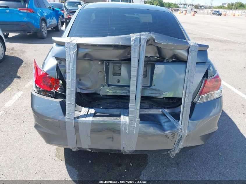 2008 Honda Accord 2.4 Lx-P VIN: JHMCP26468C040316 Lot: 43394549